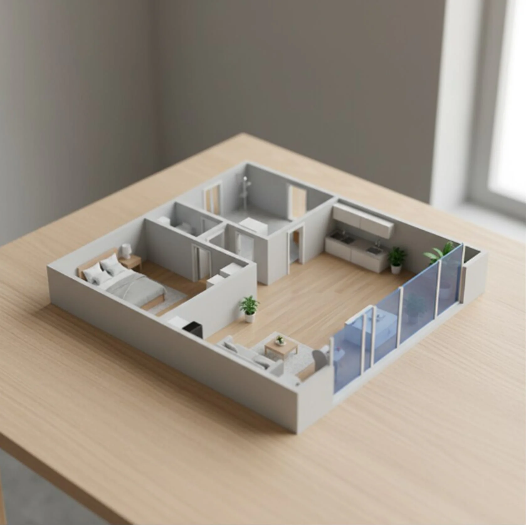 Interactive 3D showroom